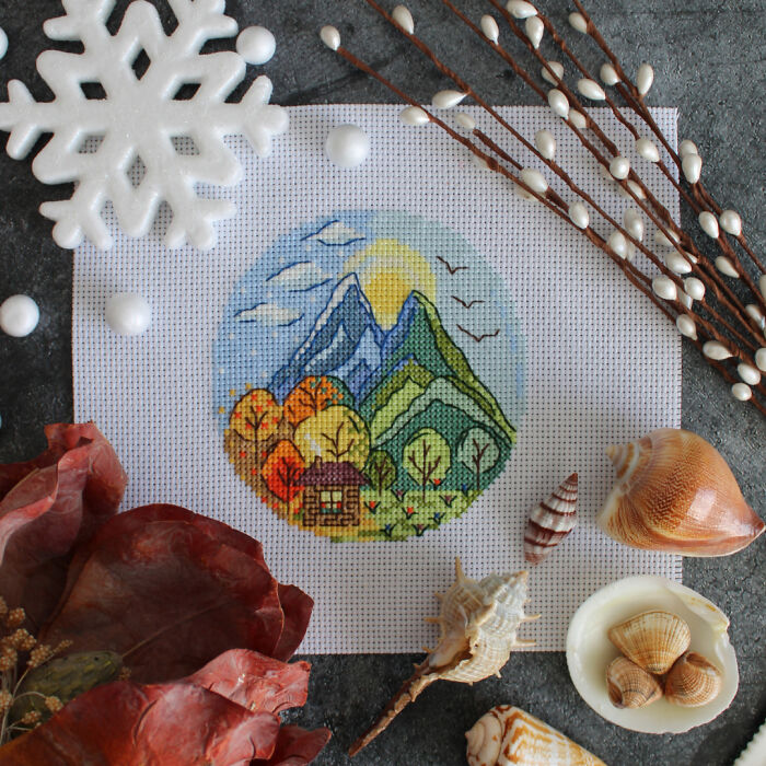 My 22 Cross Stitch Patterns That Are Suitable For Beginners