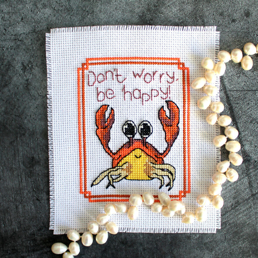 Cross Stitch: My Simple And Small Patterns That Can Be Stitched On Vacation (30 Pics)