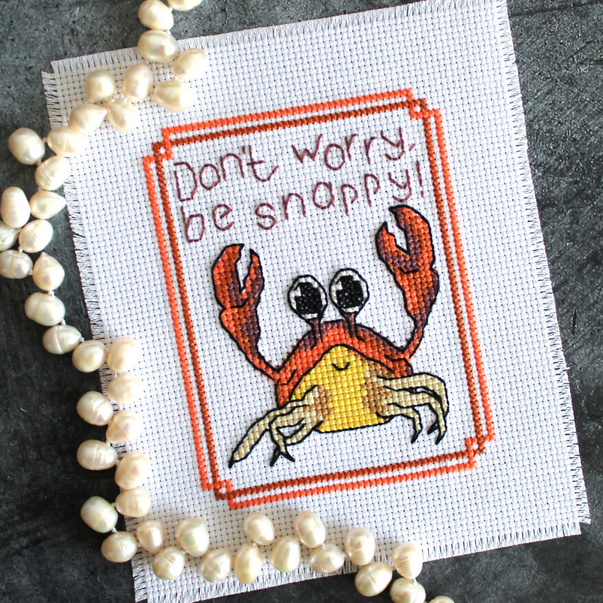 Cross Stitch: My Simple And Small Patterns That Can Be Stitched On Vacation (30 Pics)