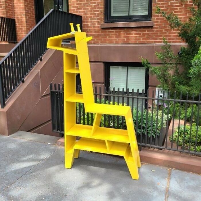 Never Thought I’d Call A Shelf Cute…on The Corner Of Kane And Strong In Cobble Hill