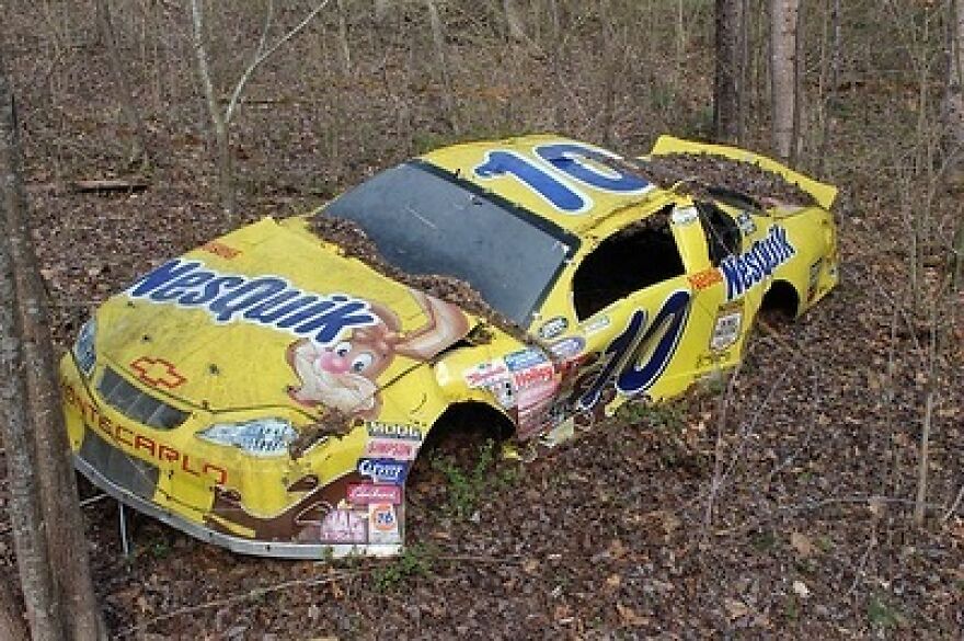 Jeff Green’s Abandoned No. 10 Nesquik Chevrolet Monte Carlo