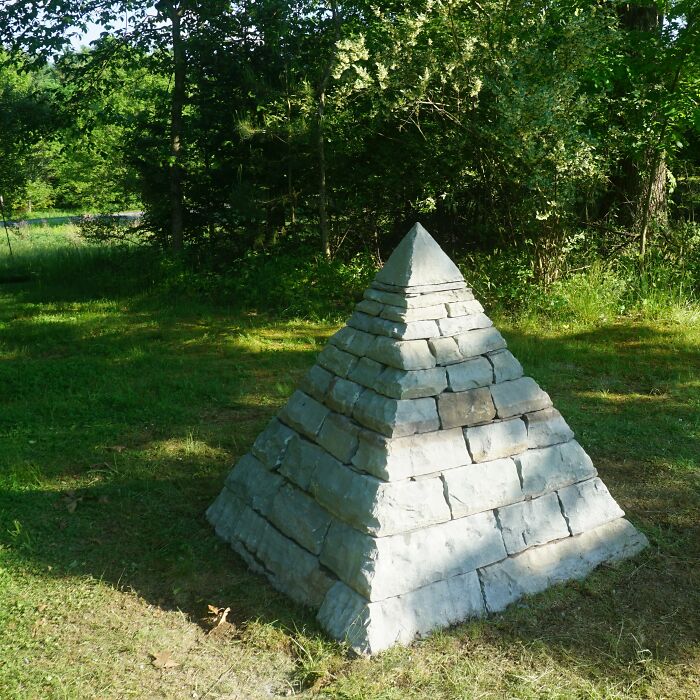 I Built A Stone Pyramid In New York