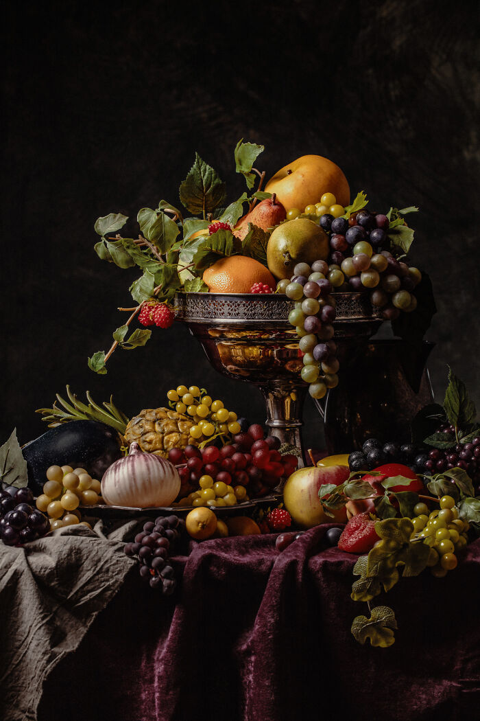 We Transformed Dusty Vintage Fake Food Into Stunning Still Life "Paintings"