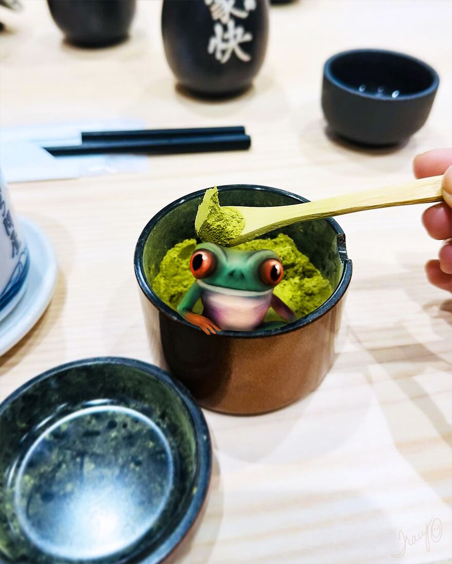 Matcha Frog