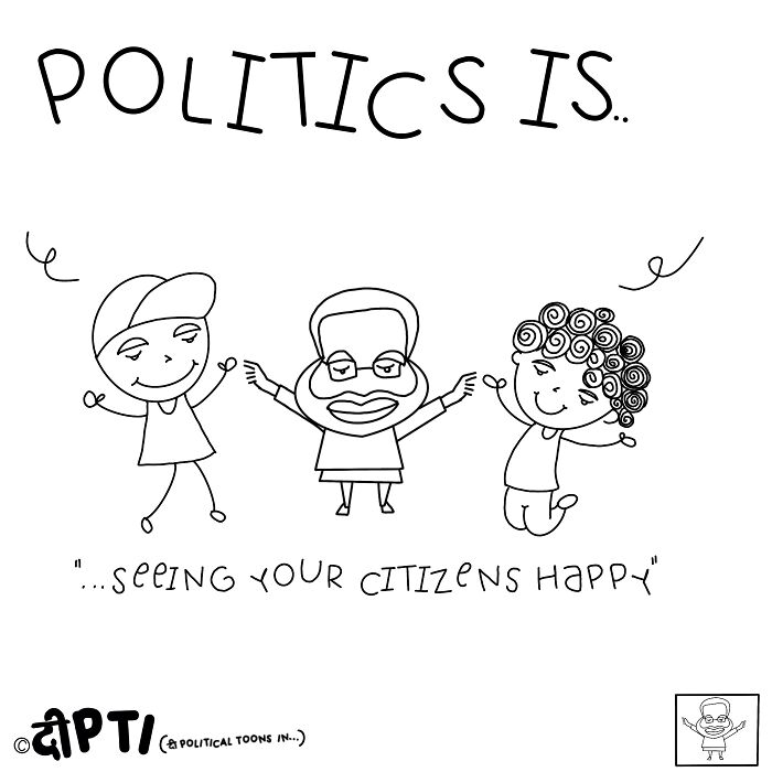 Here Are My 10 Illustrations From The Series "Politics Is"