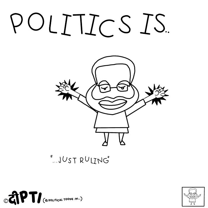 Here Are My 10 Illustrations From The Series "Politics Is"