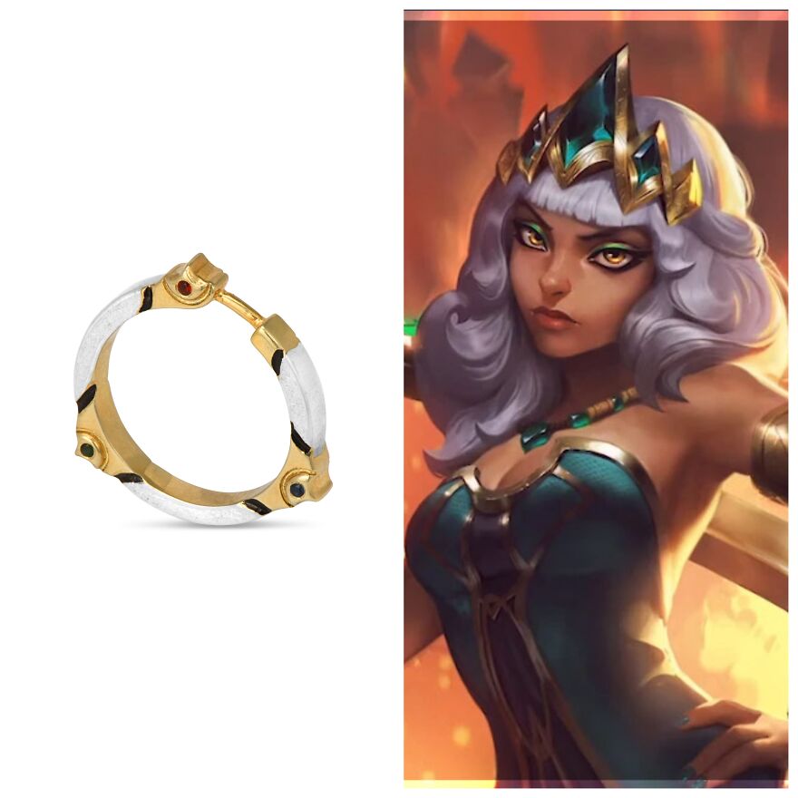 Geek Jewelry Fanart Of Fine Jewelry; A Homage To One Of League Of Legends