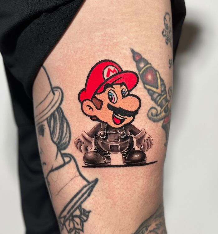 New Tattoos Created From Two Different Styles By Mat Rule