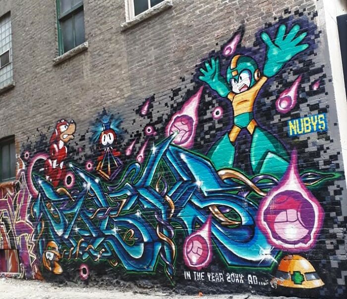 Located In An Alley In Winnipeg's Exchange District