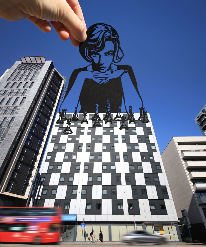 Paperboyo, The Artist Transforming Landmarks With Paper Cutouts (34 New Pics)