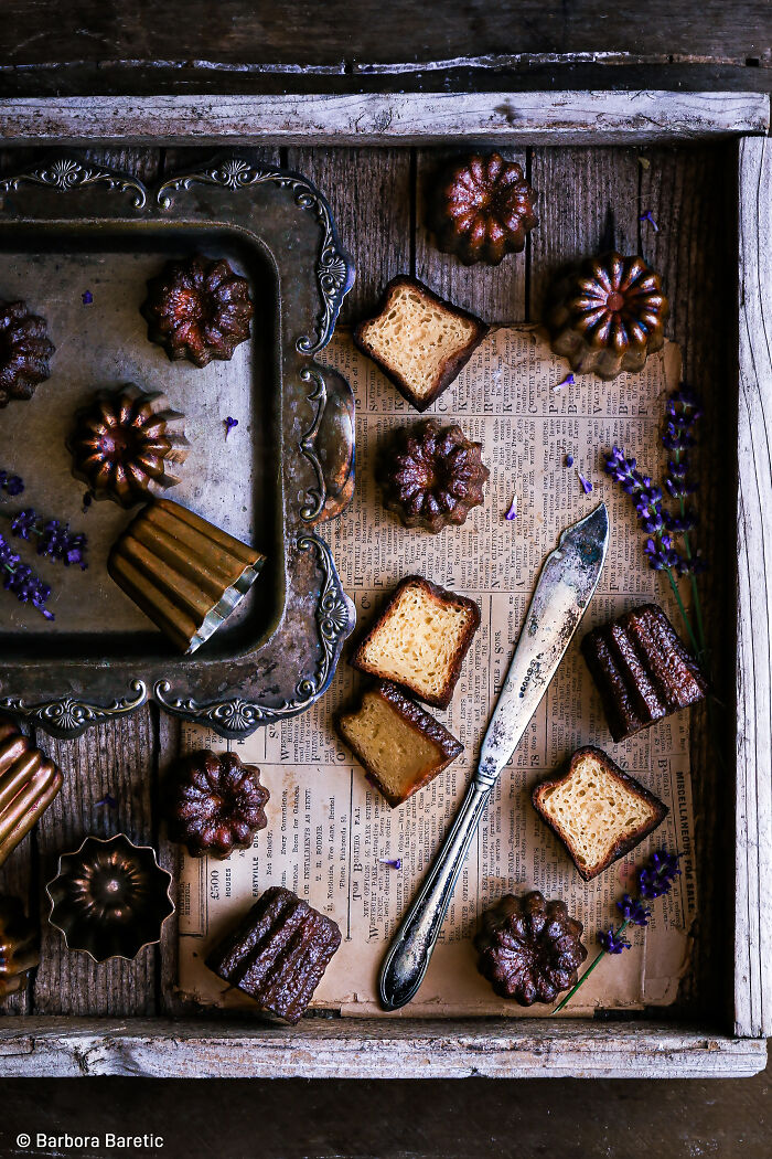 1st Place, Food Stylist Award: Canneles By Barbora Baretic