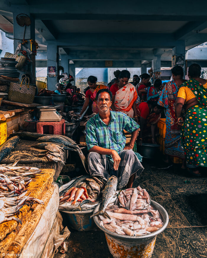 1st Place, On The Phone: Fisherman By Hein Van Tonder