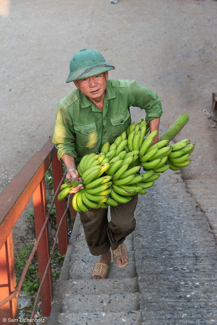 1st Place, Young - 13 - 17: Banana Haul By Sam Eichenholz