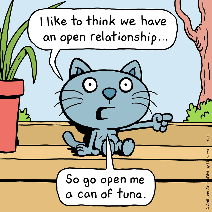 These One-Panel Cat Comics By Anthony Smith Purrfectly Capture What Having A Cat Is Like (New Pics)