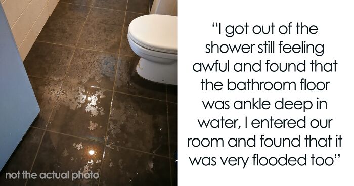 17 Y.O. Gets Black-Out Drunk And Falls Asleep In A Running Shower, Floods Hotel