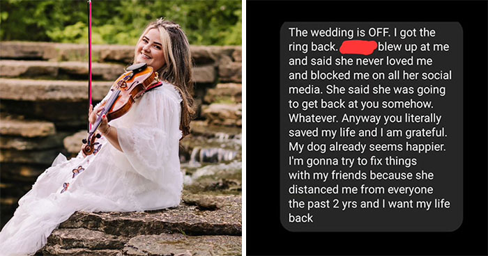 After Violinist Rejects Childhood Bully Wanting Her To Play Wedding For Free, Fiancé Calls It Off