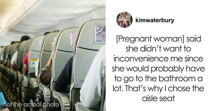 Guy Takes Woman’s Aisle Seat On A Plane, Gets Mad She Makes Him Give It Back