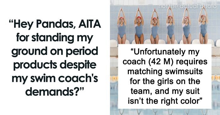 Hey Pandas, AITA For Ignoring My Swim Coach’s Advice On Tampons And Choosing What Works For Me?