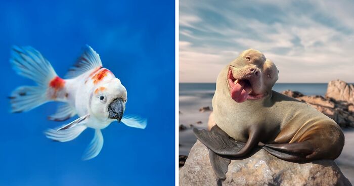 27 Funny Animal Mashups Created By This Artist With Photoshop (New Pics)