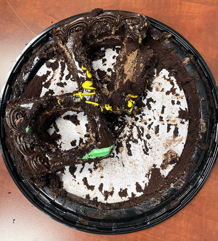 The Way My Coworkers Ate This Cake