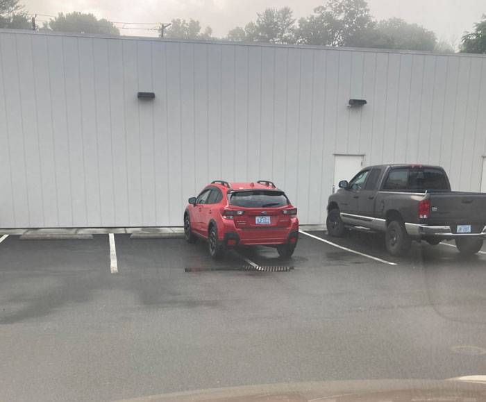This Is How A Coworker Parks Every Day
