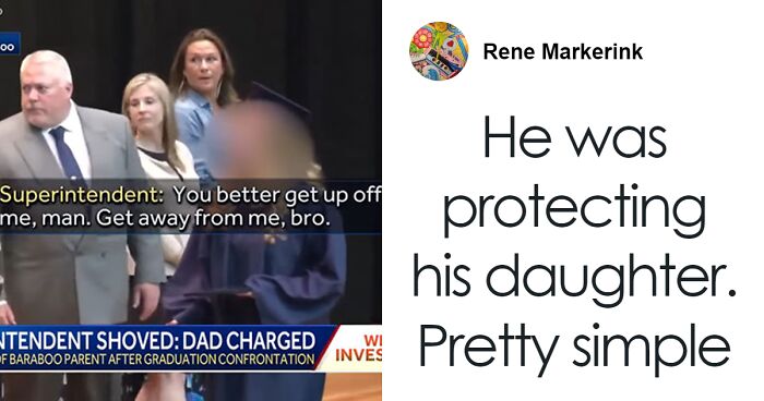 Dad Who Blocked Superintendent From Shaking Daughter’s Hand Has Lies Exposed After Arrest