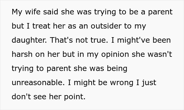 "AITA For Losing It After My Wife Wanted My Daughter To Stop Using The Bathroom In The House?"