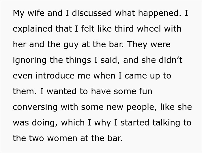 "Talking To Another Man": Wife's Hypocrisy Revealed After Husband Mirrors Her Actions At A Bar