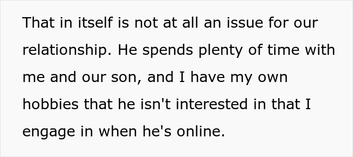 Wife Asks Husband To Check In With Her Once During His Gaming Sessions For Her Safety, He Refuses