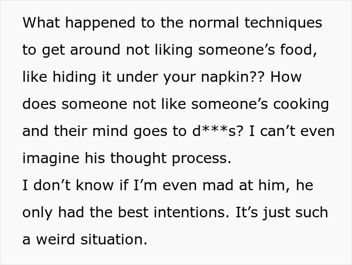 Wife Thinks Her Husband Loves Her Cooking, Is Confused When She Finds Out Why
