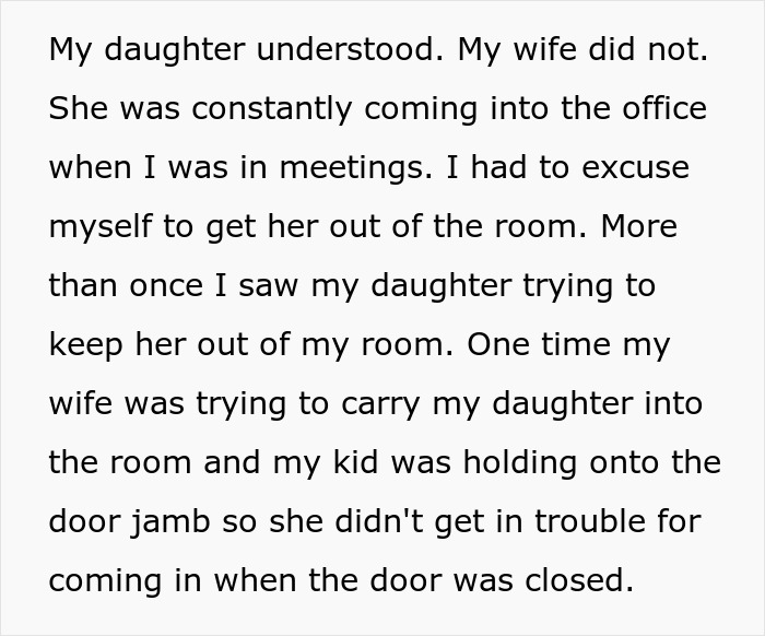 Wife Ignores Man’s Home Office Rules, Pushes Him To The Limit, Drama Ensues When He Cancels WFH