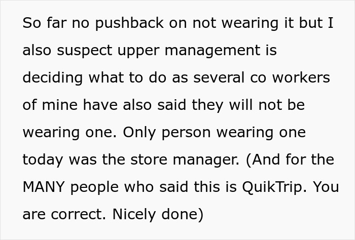 “My Work Gave Us New ‘Remote Alarms’ That We Must Carry At All Times”