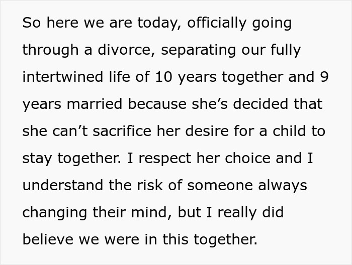 “We Are Separating”: Childfree Woman Changes Her Mind, Leaves Wife Devastated
