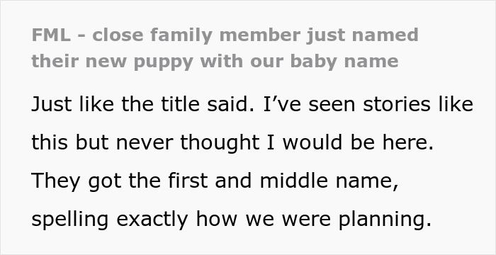 Mom Has The Perfect Names For Unborn Baby, Family Members Give First And Middle Name To Their Dog