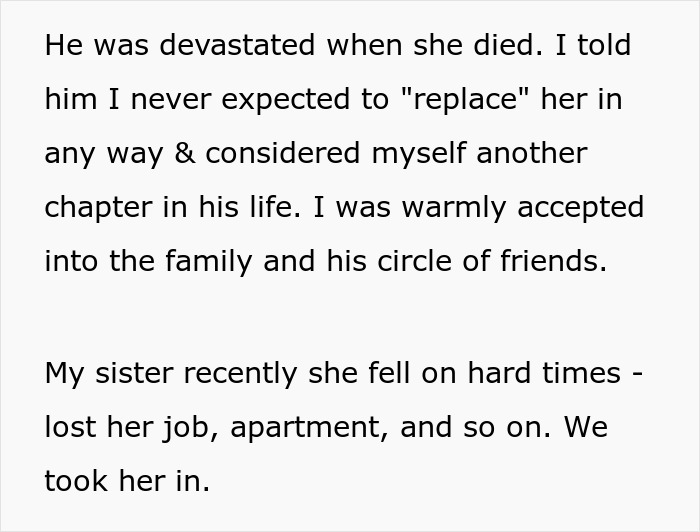 Woman Disrespects Brother-In-Law’s First Wife, Who Died In An Accident, Gets Thrown Out