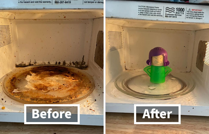 Your Microwave's About To Get A Steam Facial With The Angry Mama Microwave Cleaner