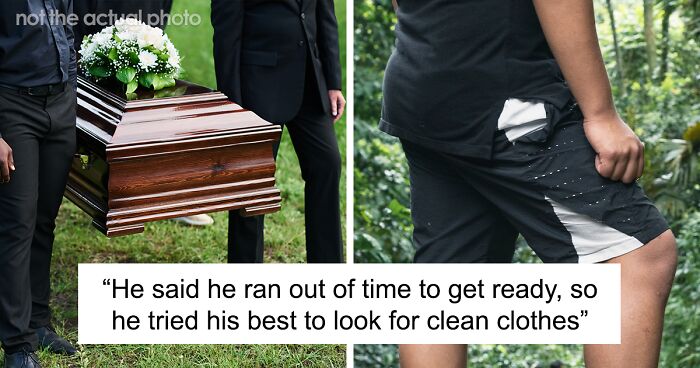 Woman Shocked That Her BF Of 12 Years Comes To Her Father’s Funeral In Basketball Shorts