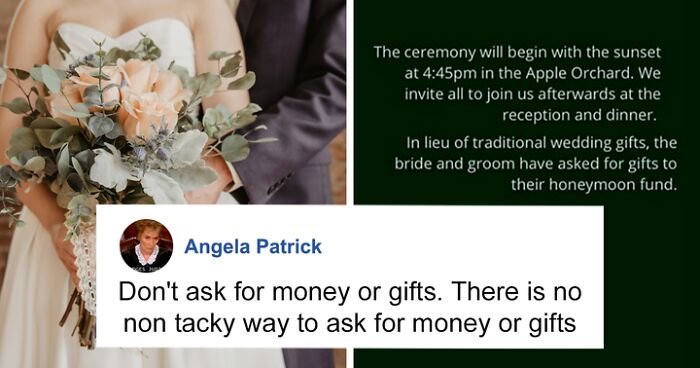 Bride Defended After Trolls Try To Shame Her For Asking For Honeymoon Money Instead Of Gifts