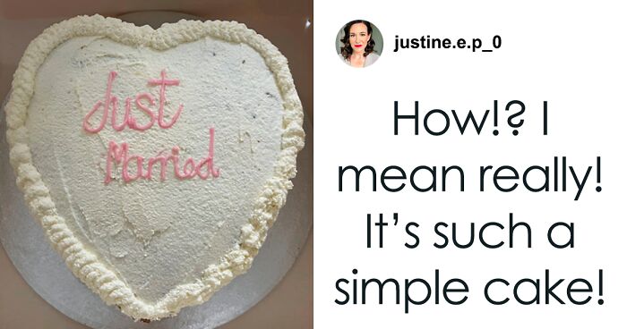 Bride Tears Up After Receiving Ruined Wedding Cake, Fixes It Herself