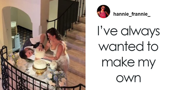 Bride Stuns People By Making Her Own Wedding Cake The Morning Of The Ceremony