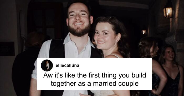 Bride Says Assembling Her Own Cake During The Wedding Was “One Of Everyone’s Favorite Moments”