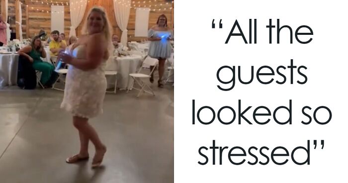 Woman Surprises Wedding Guests By Transforming Her Bridal Gown Into A Minidress