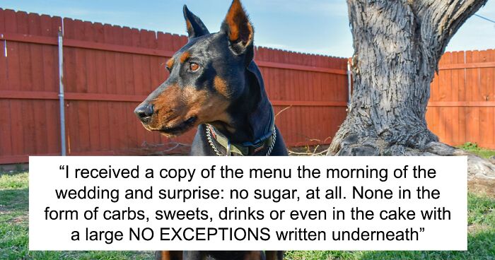 Bride Ignores Guest’s Request For Sugar, Gets Angry When She Brings Her Service Dog To The Event