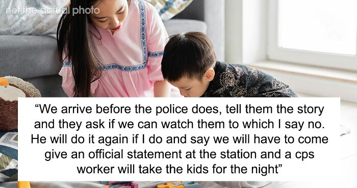 Family Drama Ensues After Brother Leaves Kids At His Sister’s Despite Her Refusal, She Calls Cops