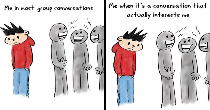 My 40 Comics About Being An Introvert