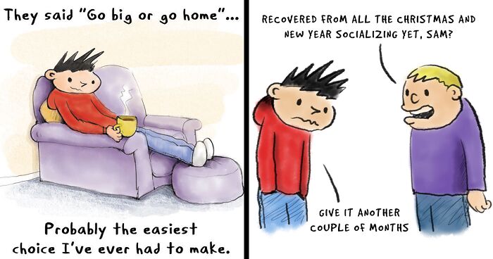 Living As An Introvert: My 40 Comics About Social Struggles