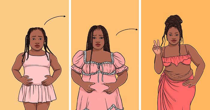 Lainey Molnar Creates 27 New Comics That Tackle Gender Norms And Body Positivity