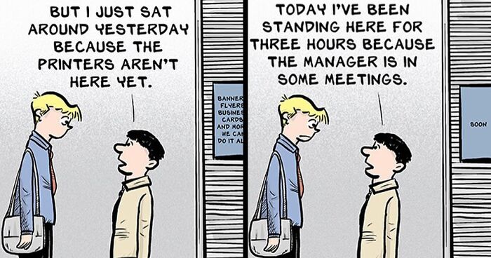 Artist Creates Funny Comics Illustrating Everyday Conversations And Jobs In Retail (46 New Pics)