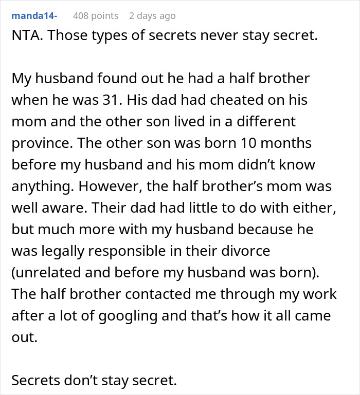“AITA Because I Told My Ex-Husband’s Son The Truth About Why We Divorced”