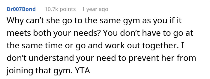 Guy Values His ‘Individual Life’, Asks GF To Join Different Gym, Gets Scolded Online